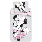 Parure de lit minnie beautiful140x200cm + taie doreiller de 70x90cm