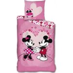 Parure de lit - minnie mouse - 140x200 cm - 1 housse de couette - 1 taie doreiller - lavable à 40° Parure de lit - minnie mouse - 140x200 cm - 1 housse de couette - 1 taie doreiller - lavable à 40°