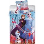Parure de lit - disney - la reine des neiges - housse rversible - 100% coton - 140x200 cm