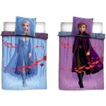 Parure de lit - reine des neiges - frozen 2 - 140x200 cm - 100% coton - lavable en machine