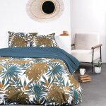 Parure de lit sunshine gema - today - marron 240x220 cm Parure de lit sunshine gema - today - marron 240x220 cm