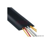 Protge - cbles - noir - passage de 10 cbles - 1. 5m - antidrapant - pvc