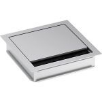 Bachmann 930. 310 passe - c�bles carr� � max. des bornes 5 mm aluminium argent (mat anodis�) 1 pc(s) ...