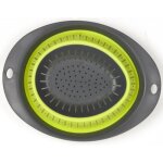 Passoire �gouttoir r�tractable - ovale - anti - d�rapant - plastique alimentaire - 235 x 31 cm