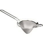 Passoire a manche conique inox maille fine inox - bord plat poli inox de qualite superieure passe au ... Passoire a manche conique inox maille fine inox - bord plat poli inox de qualite superieure passe au ...