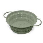 Passoire pliable en silicone kitchen - utility - vert 26x11cm