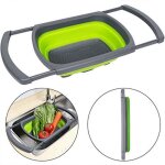 Passoire r�tractable passoire pliable � poser au - dessus du lavabo pour fruits et l�gumes passoire avec ...