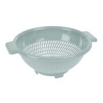 Passoire ronde merle 25cm bleu givr�