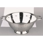 Passoire sur pied mini inox - diametre 14 cm - passe e lave - vaisselle. Passoire sur pied mini inox - diametre 14 cm - passe e lave - vaisselle.