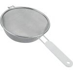Passoire tamis - metaltex - d : 20 cm - inox et plastique - maille fine - couleur blanche Passoire tamis - metaltex - d : 20 cm - inox et plastique - maille fine - couleur blanche
