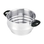 Passoire vapeur - beka - polo - multi - diamètre 16 / 20 cm - acier inoxydable 18 / 10 Passoire vapeur - beka - polo - multi - diamètre 16 / 20 cm - acier inoxydable 18 / 10