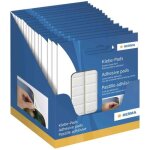 Pastille adhsive blanc amovible rutilisable