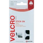 Velcro� vel - ec60228 pastilles rondes auto - agrippantes � coller partie velours et partie agrippante ...