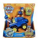 Pat patrouille dino : chase et son quad tout terrain de police + un dinonaure mystere - vehicule deluxe ...