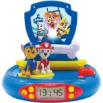 Pat patrouille - rveil projecteur avec sons pour chambre enfant - lexibook