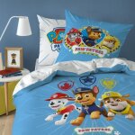 Parure de couette pat patrouille team - 100% coton - 140 x 200 cm
