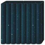 P�te polym�re - fimo - granite noir 831 - 57 g - durcit au four - modelable comme p�te � modeler