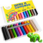 P�te � modeler - creative deco - set 12 couleurs - non toxique - mat�riaux naturels - sans cuisson