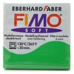 Pte  modeler et  cuire fimo soft - marque fimo - couleur vert tropique - 56g