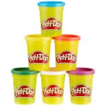 Pâte à modeler - playdoh - pack de 6 pots - couleurs primaires et vives Pâte à modeler - playdoh - pack de 6 pots - couleurs primaires et vives