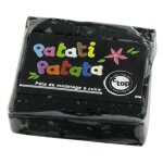 Pte polymre - ctop - patati patata noir - souple et facile  modeler
