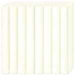P�te polym�re - fimo - effect n�on - blanc 816 - mall�able - durcissant au four