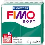 P�te polym�re fimo soft - vert �meraude - 56g
