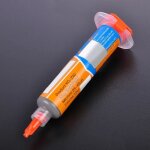 Pte  souder xg - z40 10cc pour seringue pte  souder flux sn63 / pb37 nouveau