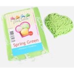 P�te � sucre couleur vert printemps funcakes