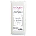 Pte  sucre de couverture blanche 500 g
