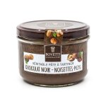 Pâte à tartiner véritable chocolat noir et noisettes sans huile de palme et sans gluten Pâte à tartiner véritable chocolat noir et noisettes sans huile de palme et sans gluten
