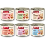 P�t�e pour chat sans c�r�ales - estampille - lot de 6 - 200 g par bo�te - m�lange de volaille - sans ...