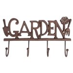 Patre - esschert design - garden - 4 crochets - fonte - vintage