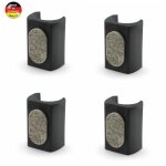 Patin de chaise - cyclingcolors - lot de 4 - diam�tre 16 - 17mm - caoutchouc - antibruit