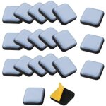 Patin glisseur24 pcs patins glisseurs pour meubles auto - adhsifs patins pour meubles carrs patin de ...