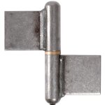 Paumelle  souder - 100 mm - noeud plat - clemenson
