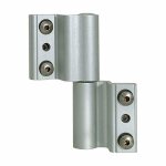 Paumelle � clamer porte fen�tre venice baby fapim gorge 12x15 - noir 9005 - 5603c - 37