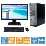 Pc bureau dell optiplex 790 �intel core i5 16 go ram 1 to disque durtft19ordinateur de bureau reconditionn� ...