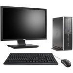 Pc de bureau hp 6200 - i3 - 4 go - 500go hdd - w10 + ecran 22