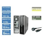 Pc bureau hp compaq 6000 pro sff core 2 duo e7500 2. 93 ghz - hdd 160 go - ram 4 go windows 10 pro + ... Pc bureau hp compaq 6000 pro sff core 2 duo e7500 2. 93 ghz - hdd 160 go - ram 4 go windows 10 pro + ...