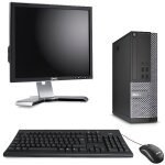 Pc de bureau pack dell 7020 sff - i3 - 8go - 500go - w10 + ecran 17