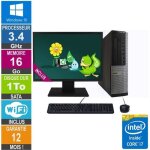 Pc de bureau - dell - optiplex 7010 dt - core i7 - 3770 3. 40ghz - 16go ram - 1to hdd - ecran 22 Pc de bureau - dell - optiplex 7010 dt - core i7 - 3770 3. 40ghz - 16go ram - 1to hdd - ecran 22
