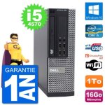 Pc dell 9020 sff intel core i5 - 4570 ram 16go disque dur 1to windows 10 wifi