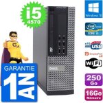Pc dell 9020 sff intel core i5 - 4570 ram 16go disque dur 250go windows 10 wifi