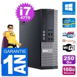 Pc dell 9020 sff intel core i7 - 4770 ram 16go disque dur 250go windows 10 wifi Pc dell 9020 sff intel core i7 - 4770 ram 16go disque dur 250go windows 10 wifi