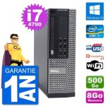 Pc dell 9020 sff intel core i7 - 4790 ram 8go disque dur 500go windows 10 wifi