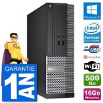 Pc dell optiplex 3020 sff g3220 ram 16go disque dur 500go windows 10 wifi
