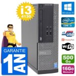 Pc dell optiplex 3020 sff i3 - 4130 ram 16go disque dur 500go windows 10 wifi