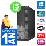 Pc dell optiplex 3020 sff i5 - 4570 ram 16go disque dur 2to windows 10 wifi
