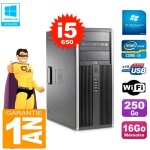 Pc hp 8100 tour core i5 - 650 ram 16go disque 250go graveur dvd wifi w7 Pc hp 8100 tour core i5 - 650 ram 16go disque 250go graveur dvd wifi w7